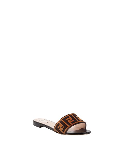 fendi flatform sandals|fendi open toe flat sandals.